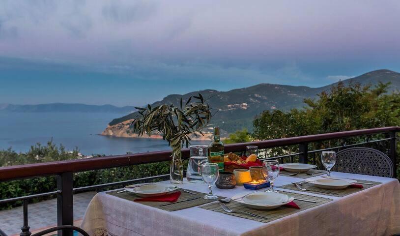 Villa Alegria Skopelos stad Exteriör bild